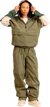 686 + W Outline Shell Anorak Fatigue Green Colorblock - 8