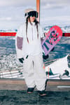 686 + W Outline Shell Anorak White Colorblock - 7