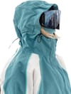 686 + W Hologram Shell Jacket Pale Firn Colorblock - 7