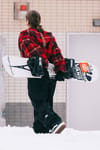 686 + W Outline Shell Pant Black Heart - 6