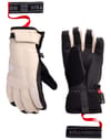W Gore-Tex Linear Under Cuff Glove Limestone + 686
