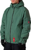 M 686 Dojo Shell Jacket Faded Green Crinkle + 686