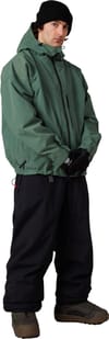 686 + M 686 Dojo Shell Jacket Faded Green Crinkle - 4