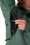 686 + M 686 Dojo Shell Jacket Faded Green Crinkle - 6