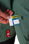 686 + M 686 Dojo Shell Jacket Faded Green Crinkle - 9