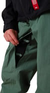 686 + M 686 Dojo Shell Pant Faded Green Crinkle - 5