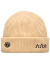 Kanji Beanie Limestone + 686