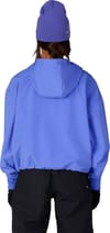 686 + W Waterproof Team Crop Hoody Alpenglow Blue - 3