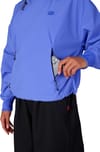 686 + W Waterproof Team Crop Hoody Alpenglow Blue - 5