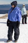 686 + W Waterproof Team Crop Hoody Alpenglow Blue - 7