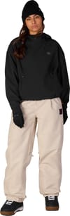 686 + W Waterproof Team Crop Hoody Black - 3