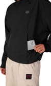 686 + W Waterproof Team Crop Hoody Black - 4
