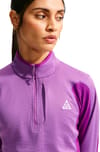 Nike ACG + W Nike ACG Wolf Grid HZ Fleece Monarch Purple/Bold Berry - 3