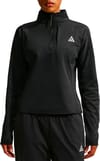 W Nike ACG Wolf Grid HZ Fleece Black/Summit White + Nike ACG