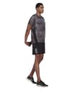 adidas + Own The Run Colorblock Tee M Grey Six - 4