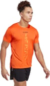 adidas + Agravic T-Shirt Semi Impact Orange - 4