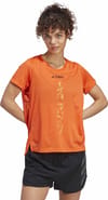 adidas + Agravic Shirt W Semi Impact Orange