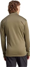 adidas + Multi Light Fleece Full Zip Jacket Olive Strata - 3