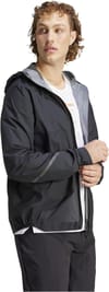 adidas + Xperior Light Rain Jacket Black - 4