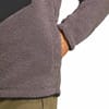 adidas + Xploric Pile Snap Fleece Charcoal - 4