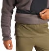 adidas + Xploric Pile Snap Fleece Charcoal - 5