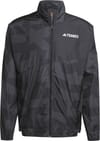 Multi Print Wind Jacket Black Carbon + adidas