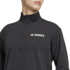 adidas + Multi Half Zip Longsleeve Tee Black - 4