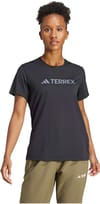 adidas + Multi Logo Tech Tee W Black