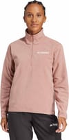 adidas + Multi Essentials Half Zip Fleece W Warm Clay