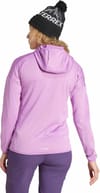 adidas + Xperior Light Fleece Hooded Jacket W Preloved Purple - 3