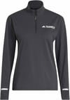 Xperior Half Zip Longsleeve W Black + adidas