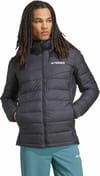 adidas + Multi Light Down Hooded Jacket Black