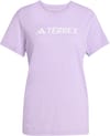 W MT Logo Tech Tee Prupou + adidas