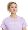 adidas + W MT Logo Tech Tee Prupou - 4