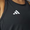 adidas + Adizero Essentials Tank W Black - 5