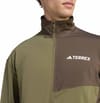 adidas + Multi Climawarm FZ Fleece Jkt M Olive Strata - 4