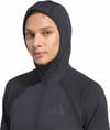 adidas + Xperior VK Fleece Hooded Jkt W Black - 4
