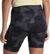 Multi 8" AOP Tight Short W Black