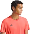 adidas + Adizero Essentials Tee M Solar Turbo - 4