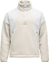 Xploric High Pile Snap Pullover M Wonder Alumina + adidas