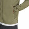 adidas + Xperior VK Fleece Hooded Jkt M Olive Strata - 4