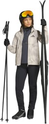 adidas + Xperior Cross Country Softshell Jkt Aop W Wonder Alumina - 5