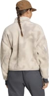 adidas + Multi High Pile Fleece Pullover AOP W Wonder Alumina - 3