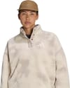 adidas + Multi High Pile Fleece Pullover AOP W Wonder Alumina - 4