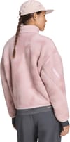 adidas + Multi High Pile Fleece Pullover AOP W Magic Mauve - 3