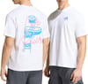 Paris Graphic Tee White + adidas