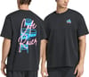 Paris Graphic Tee Black + adidas