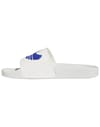 adidas Originals + Shmoofoil Slide Core White Royal Blue
