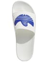 adidas Originals + Shmoofoil Slide Core White Royal Blue - 3
