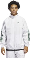 adidas Originals + Gazelle Track Jacket Crystal White/Dark Green - 3